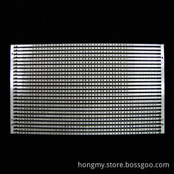 Double-sided Toothpick PCB with 0.4mm Minimum Hole Diameter and 1.0mm Finished Board Thickness